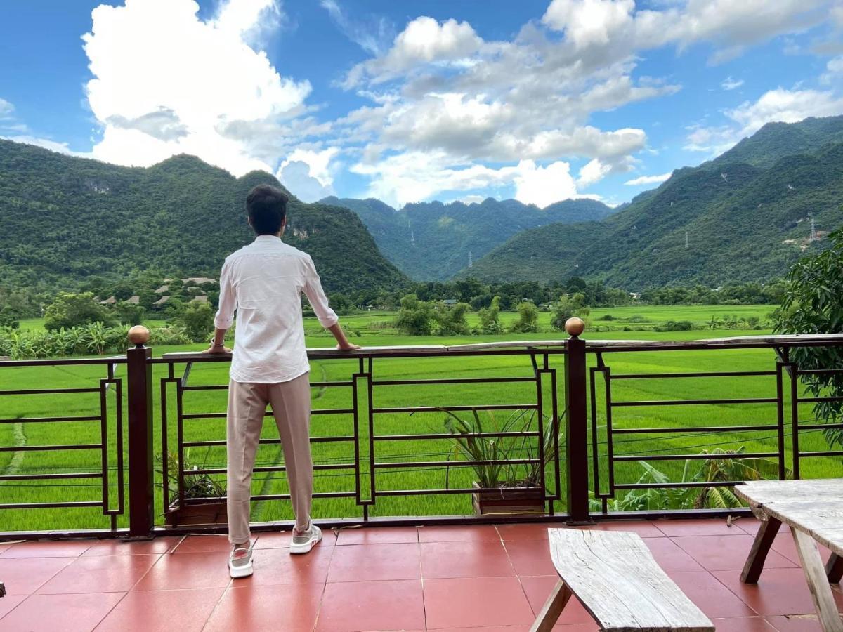 Green Homestay Mai Châu Esterno foto