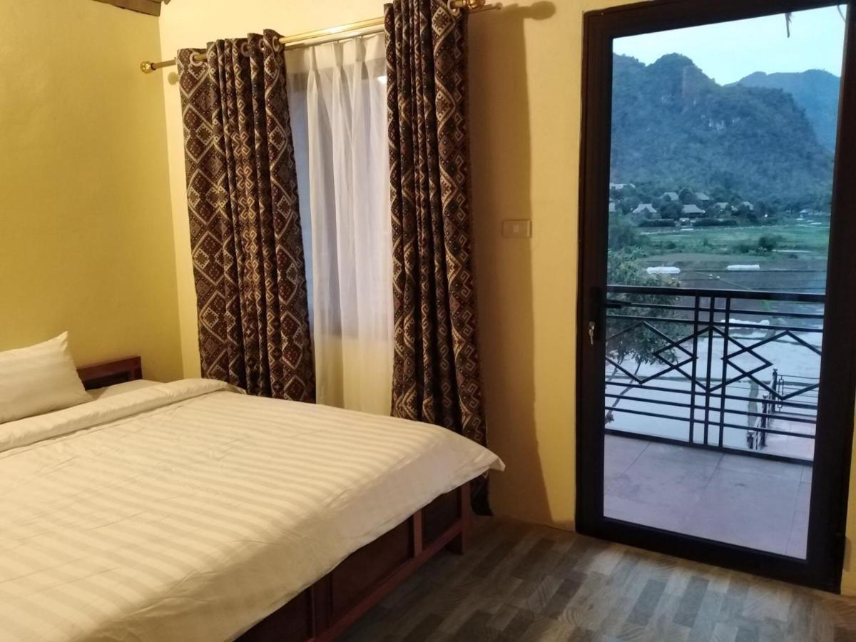 Green Homestay Mai Châu Esterno foto