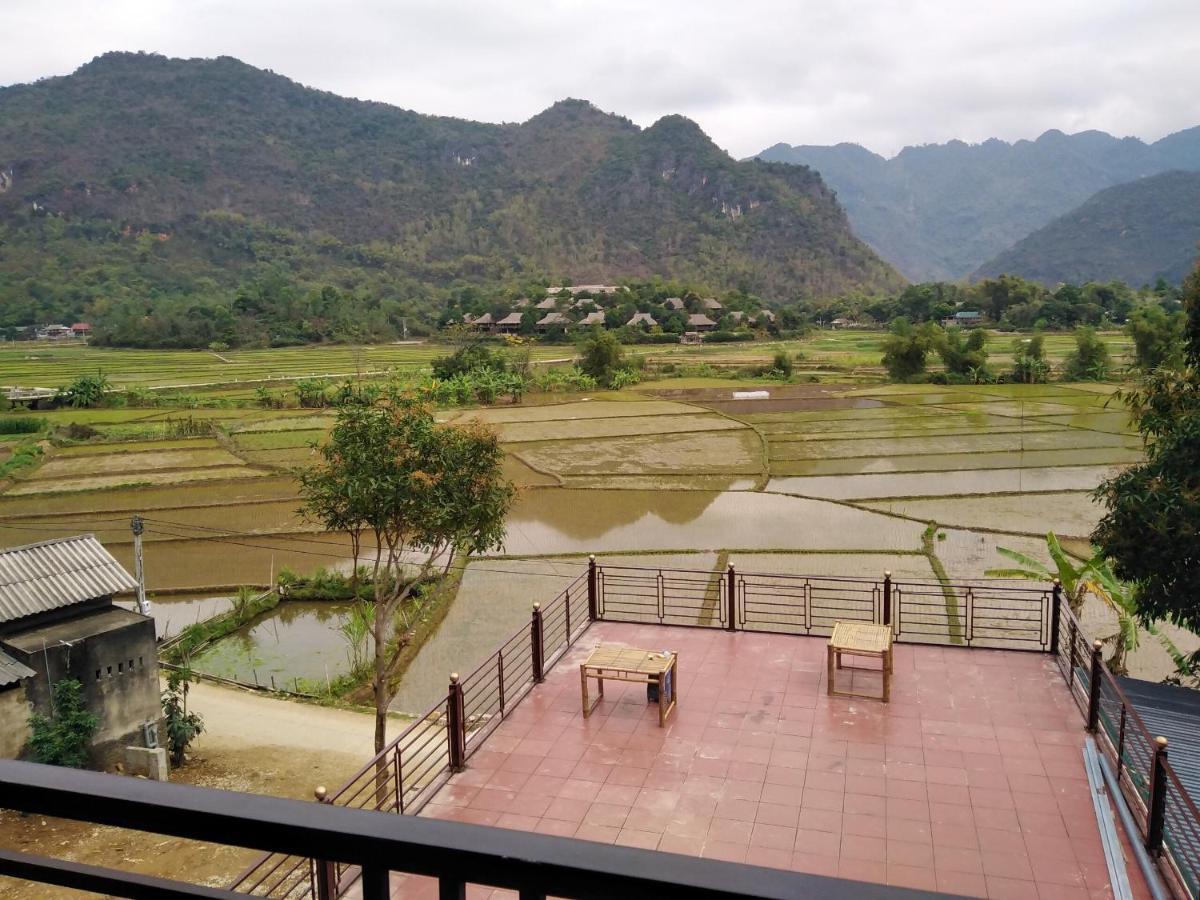 Green Homestay Mai Châu Esterno foto