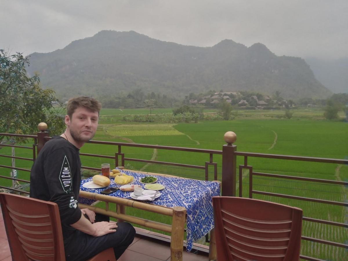 Green Homestay Mai Châu Esterno foto